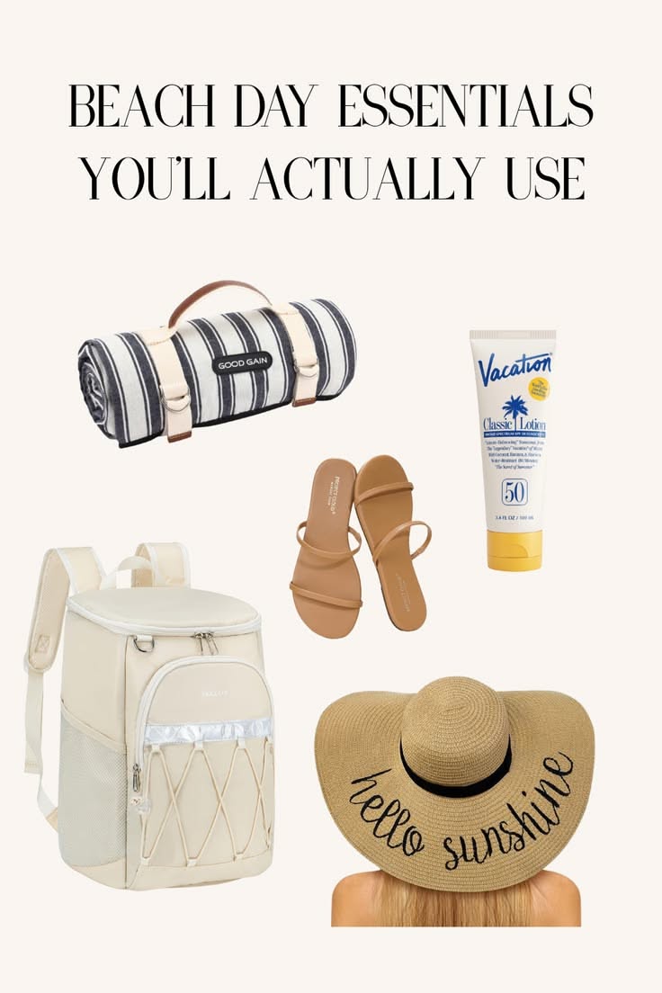 Amazon Beach Essentials Packing List 2025   Discover amazon must haves for beach vacation that everyone is adding to cart right now.  Grab your beach essentials today and enjoy your beach vacation like never before.  #AmazonMustHaves #VacationMode #TravelHacks #BeachOutfit #VacationEssentials