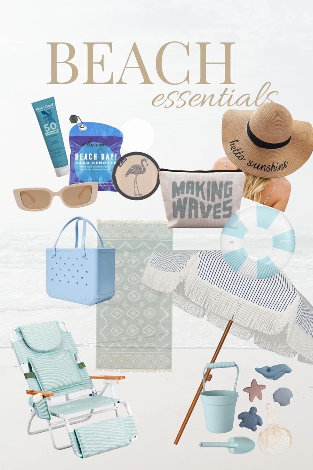 Viral Amazon Beach Finds Everyone Is Buying These trending beach vacation items are perfect for vacation packing and come with great reviews. Check price & reviews and enjoy your beach vacation like never before. #BeachEssentials #VacationMode #BeachPacking #BeachOutfit #BeachAccessories