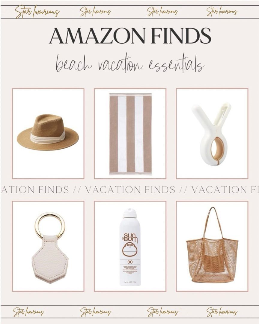 Best Amazon Beach Must Haves for Summer Travel   Discover viral amazon beach finds that everyone is adding to cart right now.  Add to cart before it sells out and enjoy your beach vacation like never before.  #AmazonFinds #AmazonDeals #SummerMustHaves #SummerVibes #VacationEssentials