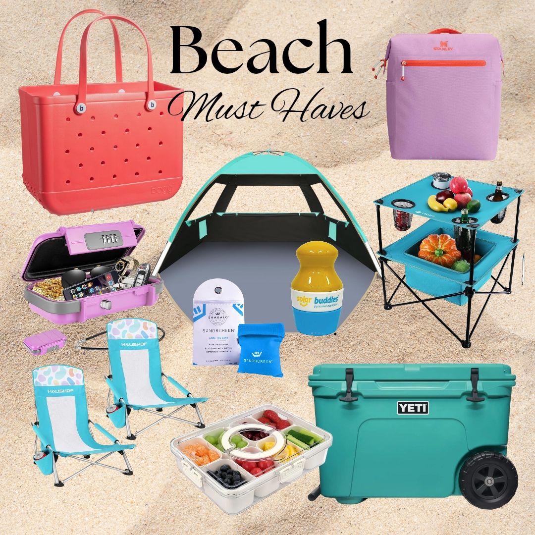 Top Rated Amazon Beach Travel Essentials Get ready for your trip with must have beach items from amazon that make your vacation stress free. Grab your beach essentials today and enjoy your beach vacation like never before. #BeachVacation #TravelEssentials #SummerMustHaves #SummerVibes #BeachAccessories