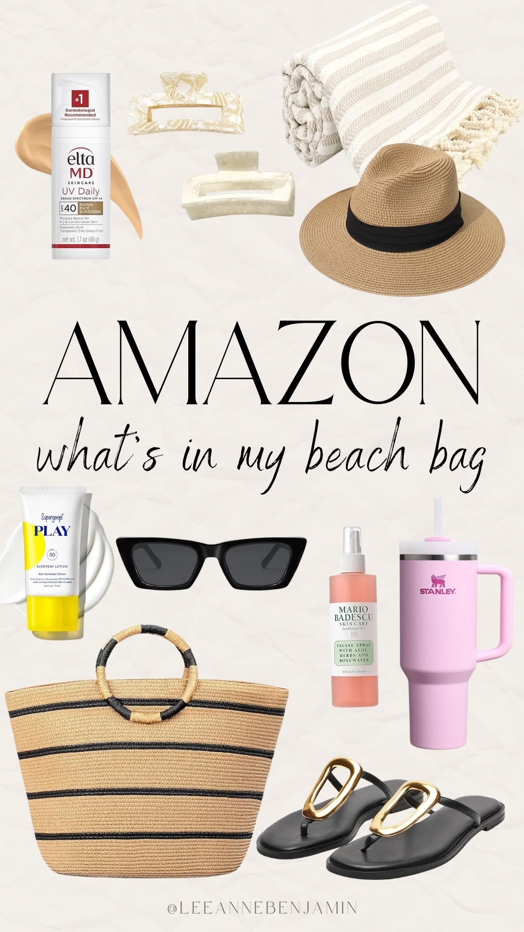 Viral Amazon Beach Finds Everyone Is Buying  Get ready for your trip with must have beach items from amazon that make your vacation easier.  Shop now on Amazon and enjoy your beach vacation like never before.  #AmazonMustHaves #BeachTrip #SummerMustHaves #AmazonBestSellers #TravelInspo