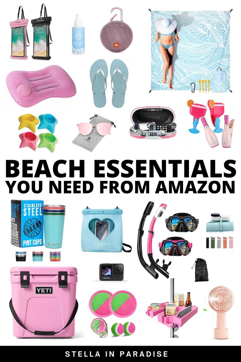 Best Amazon Beach Must Haves for Summer Travel Discover viral amazon beach finds that everyone is adding to cart right now. Grab your beach essentials today and enjoy your beach vacation like never before. #SummerTravel #BeachTrip #SummerMustHaves #BeachOutfit #VacationEssentials