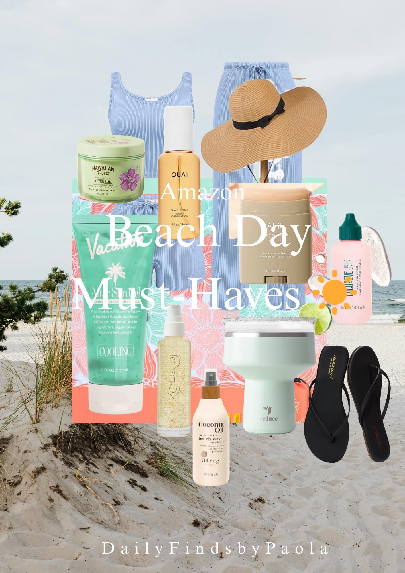 Amazon Beach Vacation Essentials You Need Right Now These trending beach vacation items are perfect for vacation packing and come with high quality. Check price & reviews and enjoy your beach vacation like never before. #BeachEssentials #TravelEssentials #BeachVibes #BeachOutfit #VacationEssentials