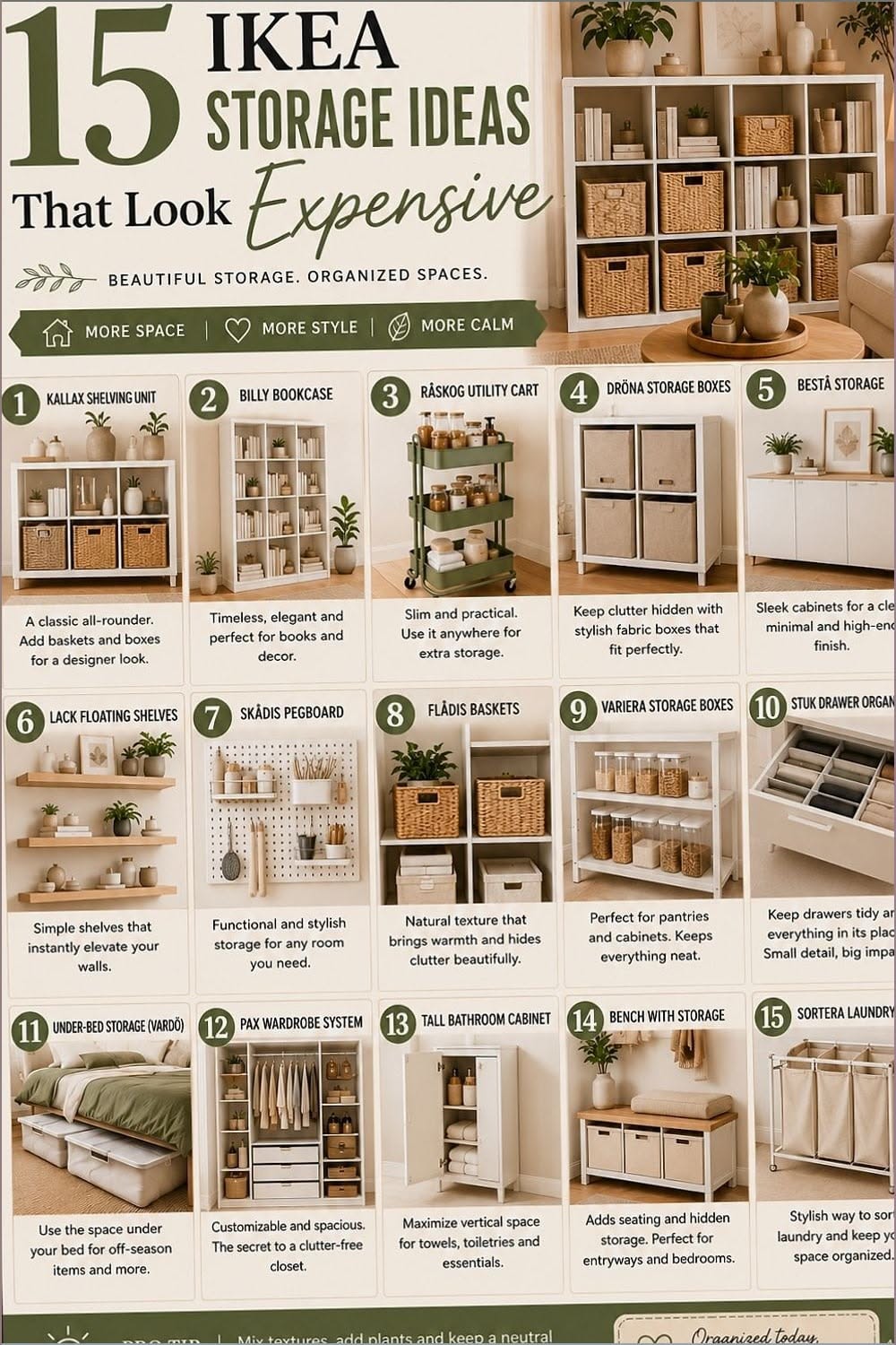 15 IKEA Storage Ideas That Look Expensive