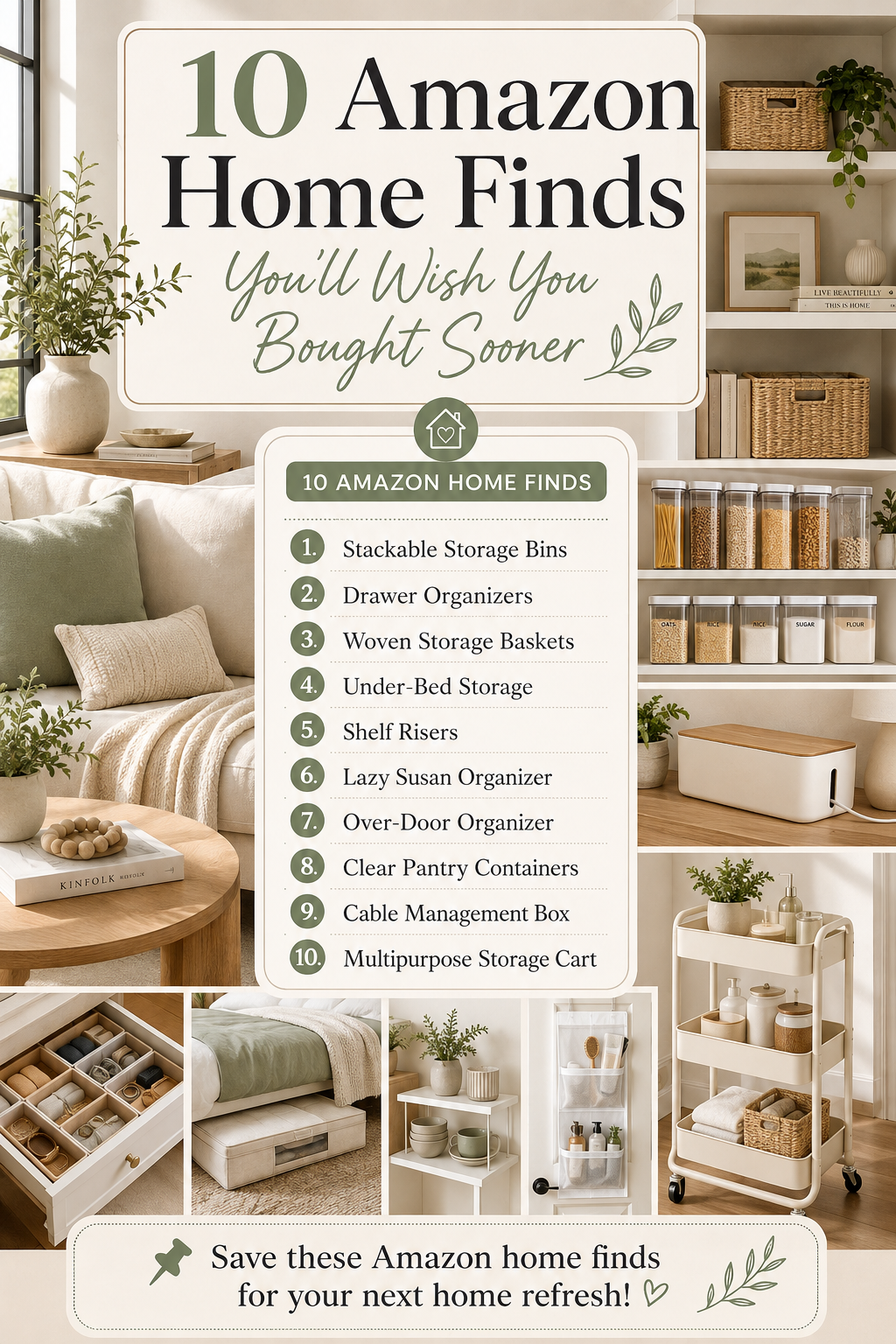 10 Amazon Home Finds for a More Organized Home