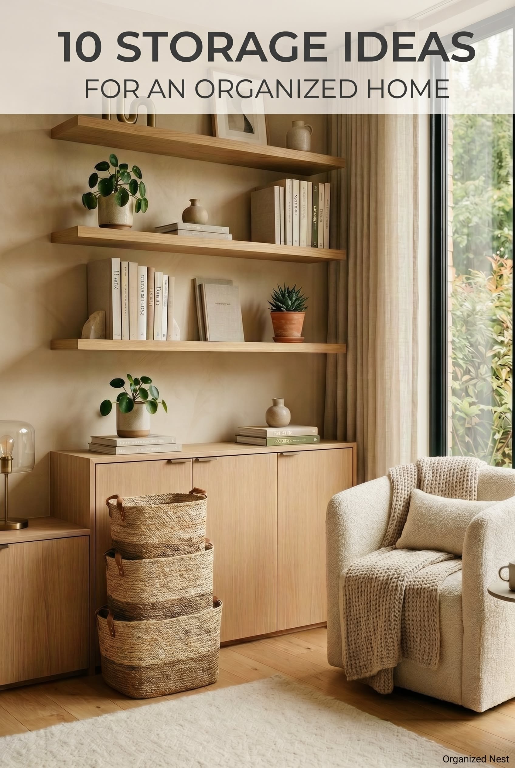 10 Storage Ideas You Need for a More Organized Home