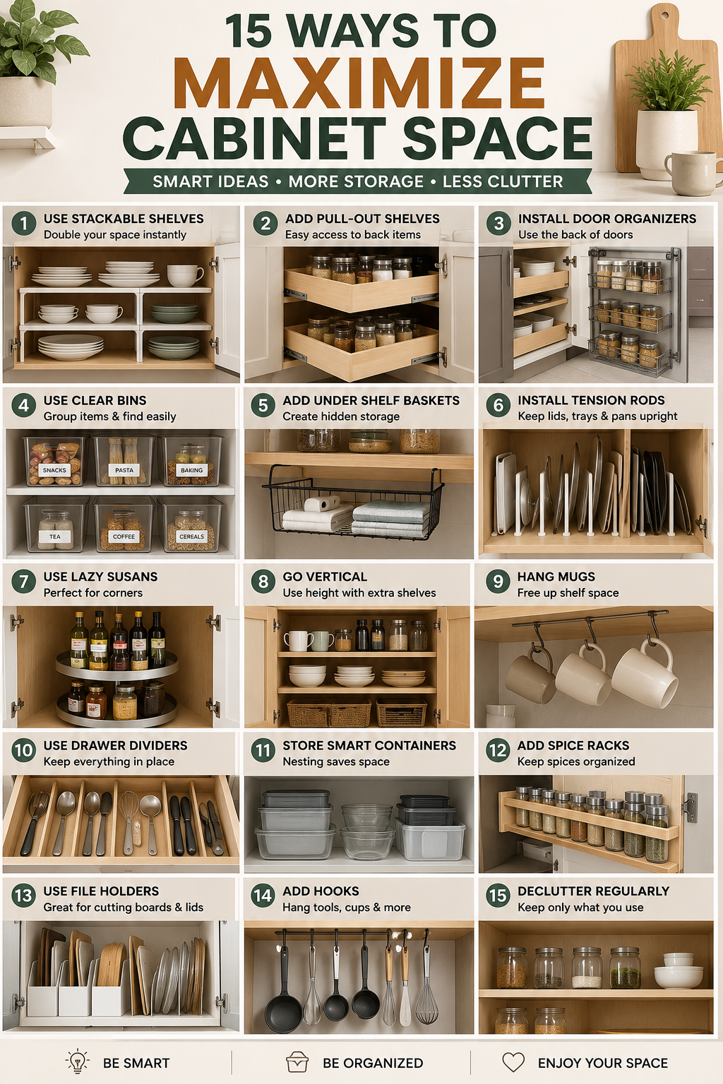 Best Amazon Kitchen Cabinet Organization Ideas